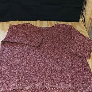 Denver Hayes marled 3/4 sleeve sweater